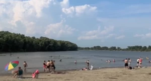 Жительница Барнаула показала горы мусора на диком пляже.