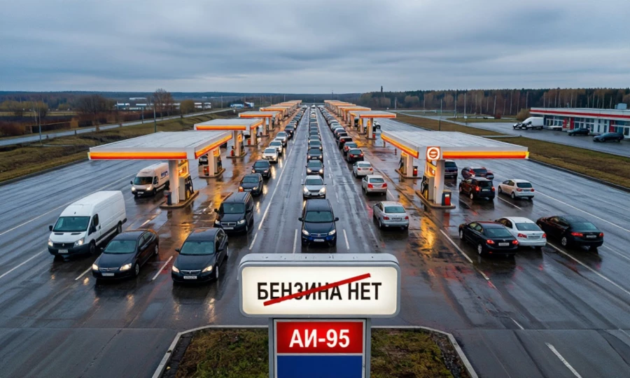 Бензин. Заправка. Топливный кризис