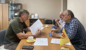 Александр Терентьев провел прием граждан.