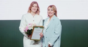 Марина Беломытцева побе­дительница Всероссийского конкурса «Женщины в АПК» 2025 года в номинации «Супер­женщина».