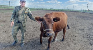 Данил Магаляс, зоотехник в хозяйстве «Степное», Немецкий национальный район