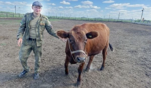 Данил Магаляс, зоотехник в хозяйстве «Степное», Немецкий национальный район