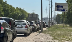 Очереди на АЗС в Барнауле