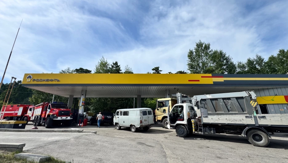 Очереди на АЗС в Барнауле