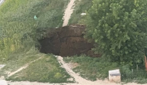 Яма в Новосибирске