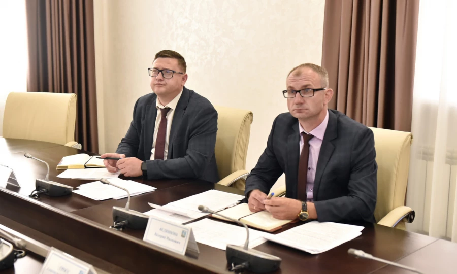 Совещание Администрации города Барнаула по вопросу, связанному с обеспечением топливом.