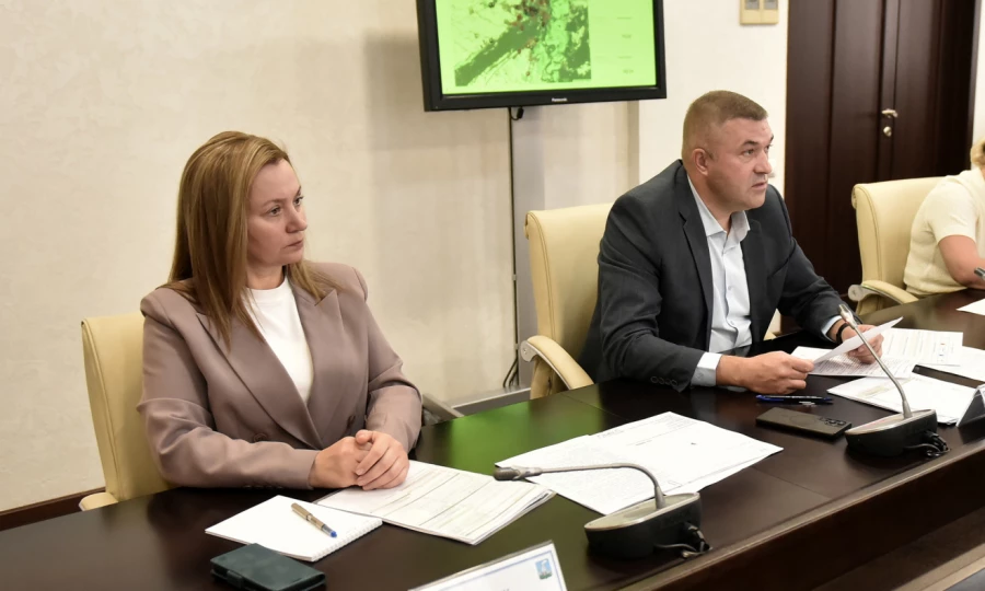 Совещание Администрации города Барнаула по вопросу, связанному с обеспечением топливом.