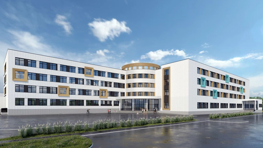 «Город-школа» в квартале 2033 (Барнаул).