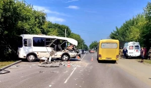 ДТП с автобусом в Новоалтайске.