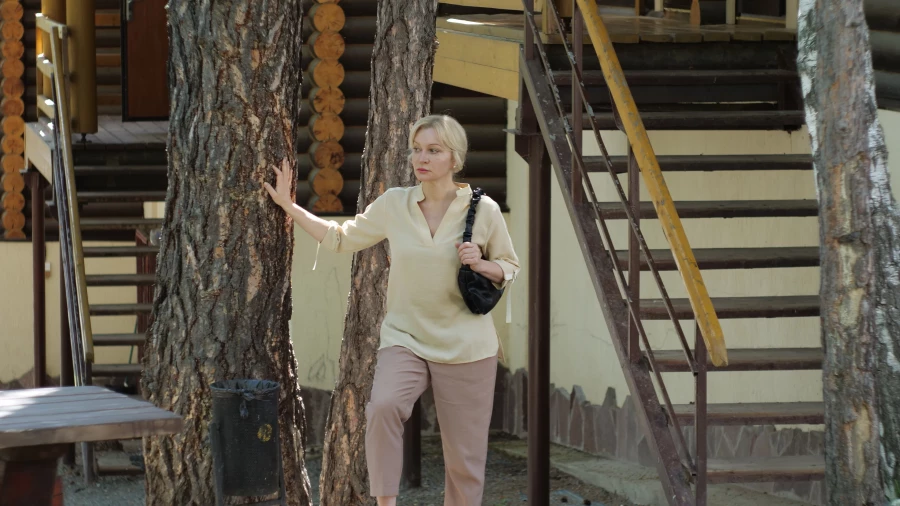 Анна Якунина в сериале «Счастье не за горами».