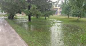 Центральный парк Барнаула закрыли.