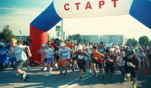 Забег любителей спорта и здорового образа жизни «Прочный сплав» в Заринске.