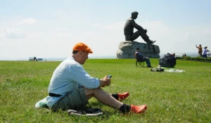 Настроение в Сростках.
