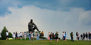 На зеленой дорожке на Пикете.