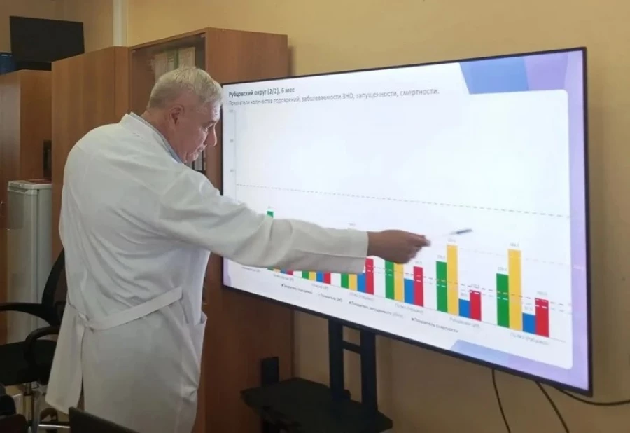Главный онколог края и главврач Алтайского краевого онкологического диспансера Игорь Вихлянов