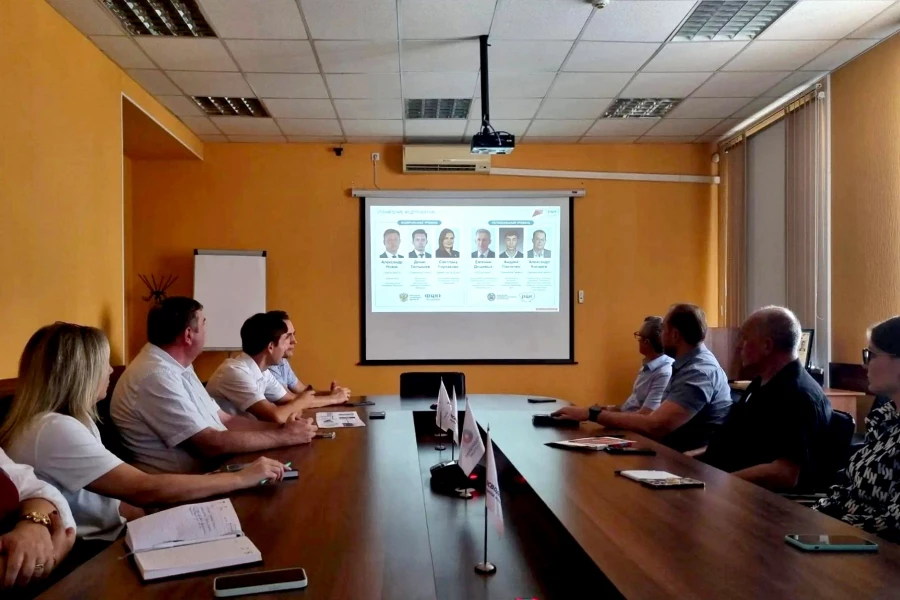 Стартовое совещание в «Росводоканал Барнаул» в рамках федерального проекта «Производительность труда».