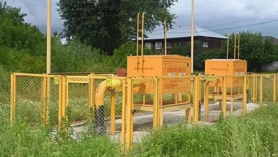 Монтаж газопровода в рамках проекта «Чистый воздух» в Барнауле.