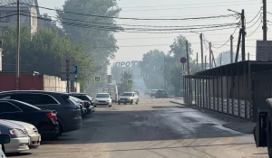 Дымка в Барнауле