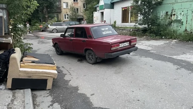 Водитель ВАЗ-2107 сбил ребенка