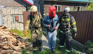 Пожар в Бийске. 