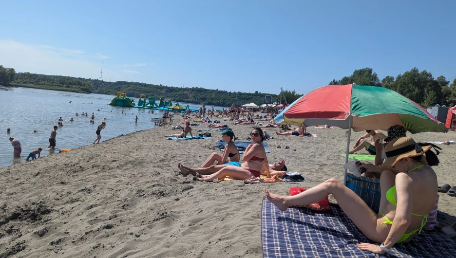 Барнаульцы отдыхают.