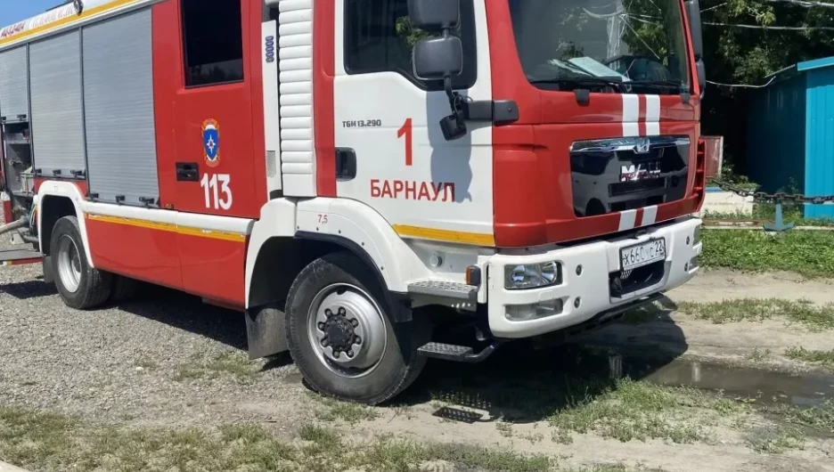 Пожар в гараже
