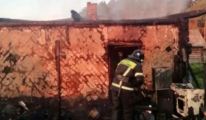 При пожаре в Павловском районе погибла пожилая женщина