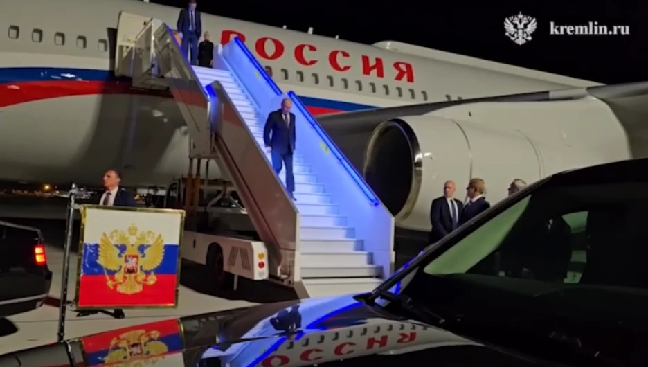 Визит Путина в Новосибирск