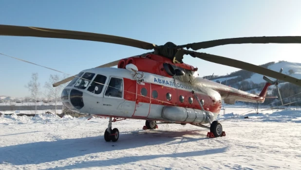 Вертолет Ми-8МТВ «Авиалесоохрана»