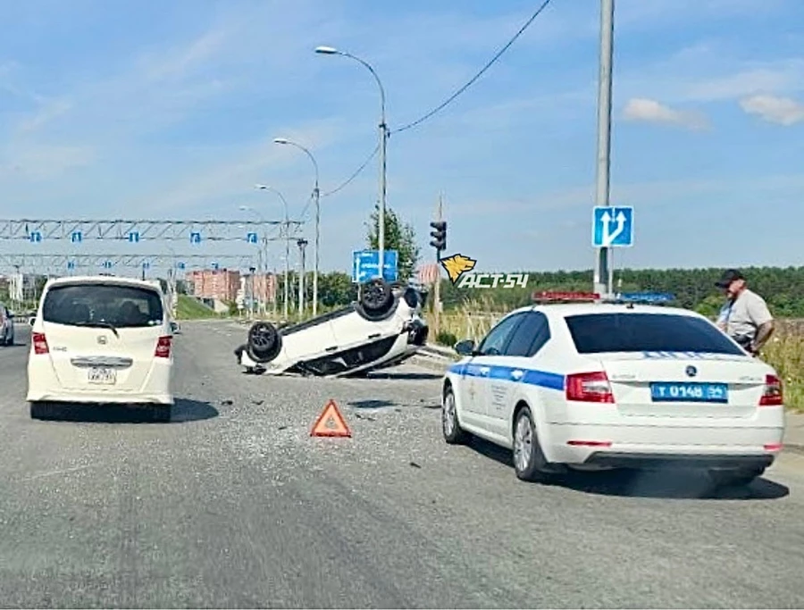 ДТП на новосибирском шоссе