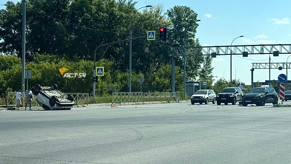 ДТП на новосибирском шоссе