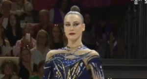 Дарья Варфоломеева на чемпионате Европы.