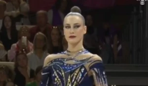 Дарья Варфоломеева на чемпионате Европы.