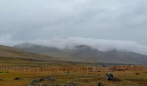 Туман в Кош-Агачском районе.