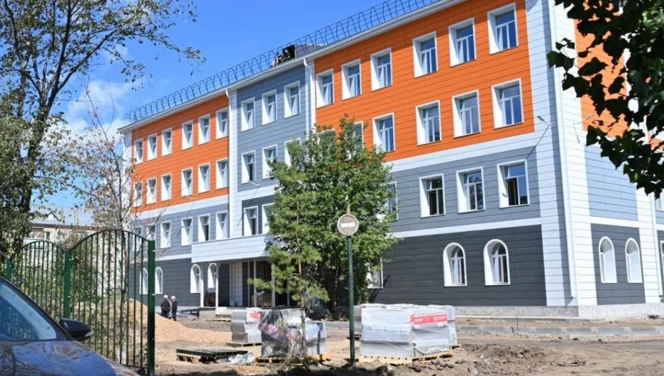 Капремонт лицея № 6 города Рубцовска.