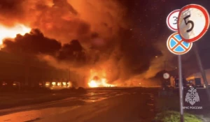 В Санкт-Петербурге сложность пожара поднялась до ранга 4