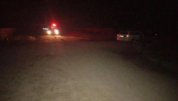 На Алтае подросток на угнанном мотоцикле попал в ДТП