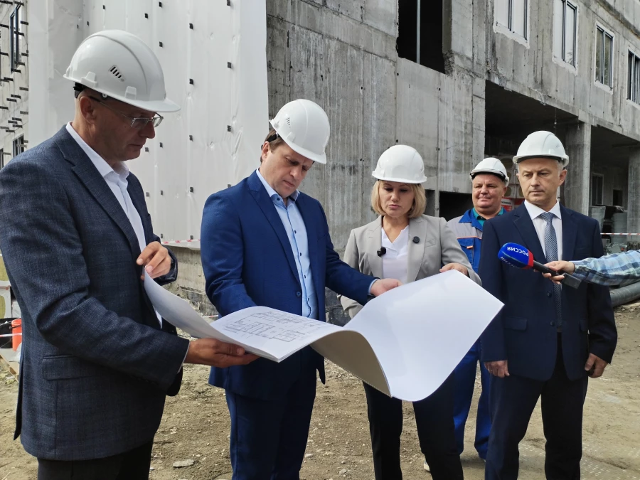 Строительство нового корпуса краевой офтальмологической больницы