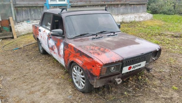 «Кровавая Лада» 2107 2008 года