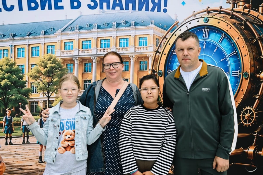 Семья Михайловых.