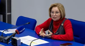 Пресс-конференция с ректором АлтГПУ Ириной Лазаренко.