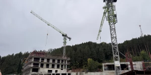 Строительство отеля 5* от AZIMUT Hotels с медицинским корпусом в Белокурихе. 