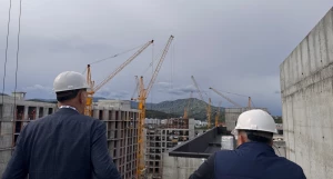 Стройплощадка апарт-отеля RIZALTA Resort Belokurikha.
