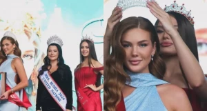 Валерия Ведянина на конкурсе «Мисс Барнаул».