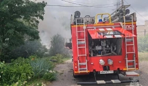 В Алтайском крае при крупном пожаре не обошлось без жертв
