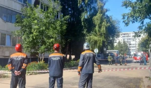 В Барнауле оцепили многоэтажку