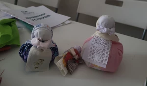 Куклы-обереги Натальи Боровской в ее студии «Территория спокойствия»