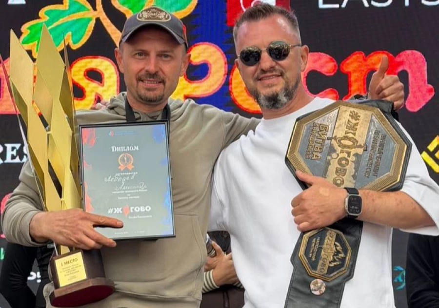 Александр Лебедев, чемпион России по банному парению «Жогово»