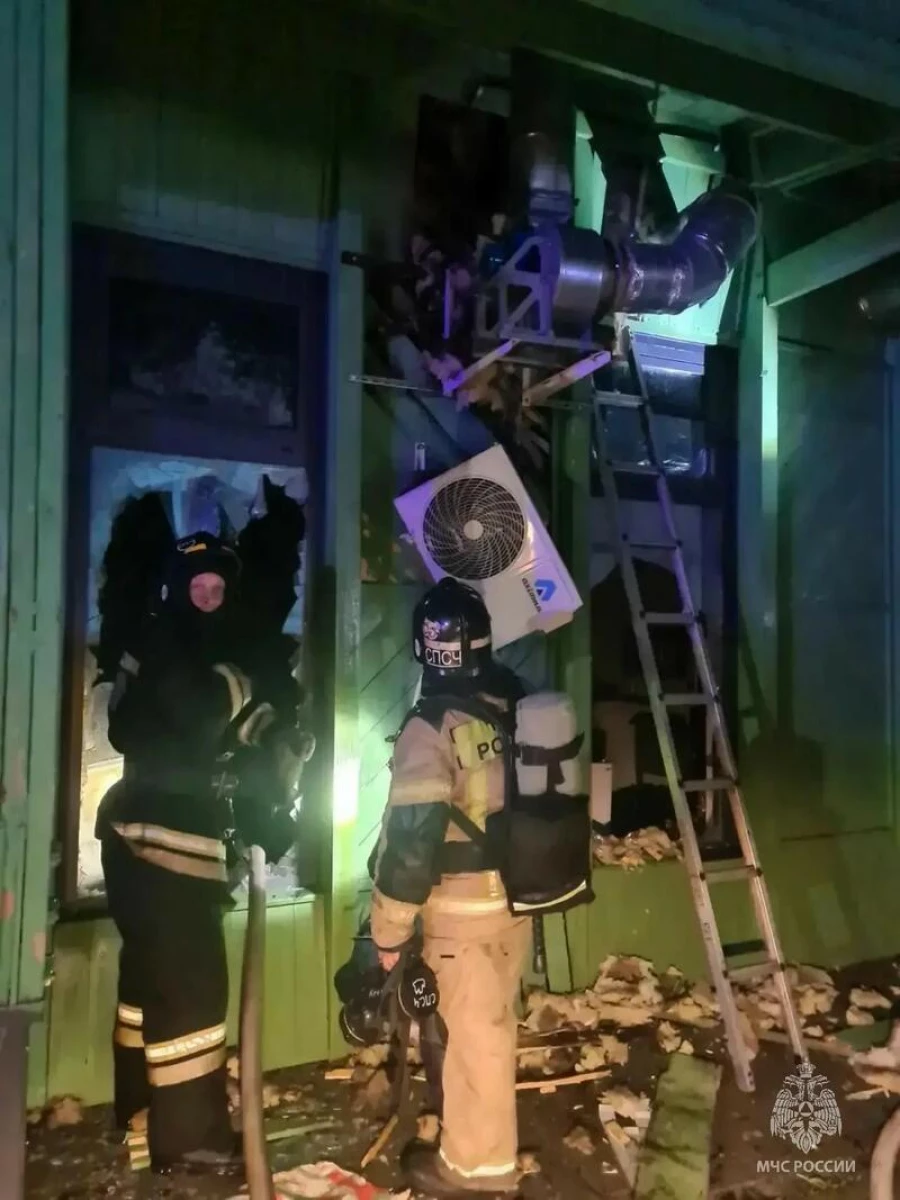 Пожар в «Изумрудном»