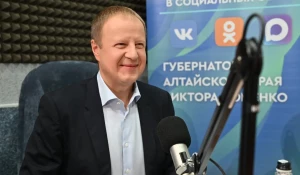 Губернатор Алтайского края Виктор Томенко на ежегодной Прямой линии